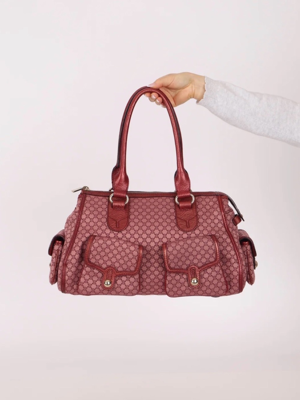 Celine Macadam Cargo Bowling Bag